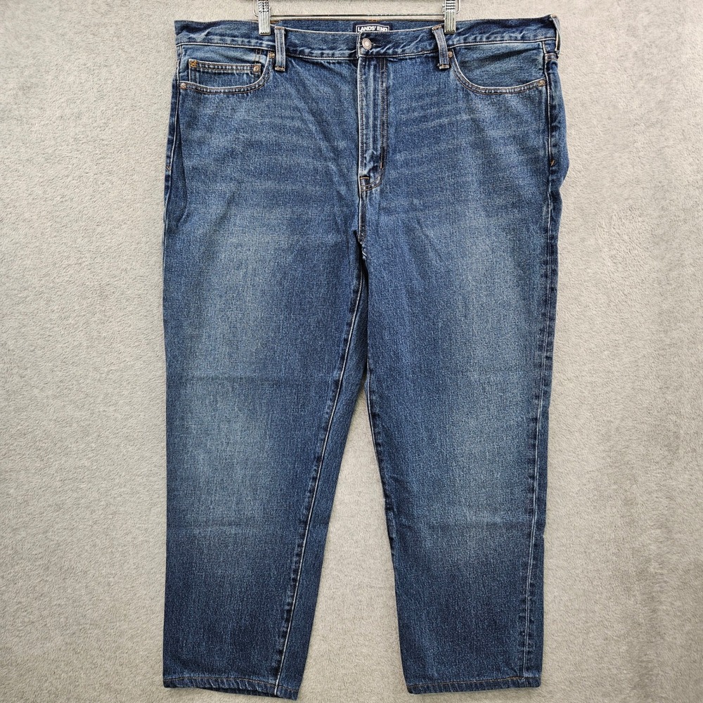 Denimhead LANDS END Square Rigger Traditional Fit Jeans Mens 44x28 100% COTTON